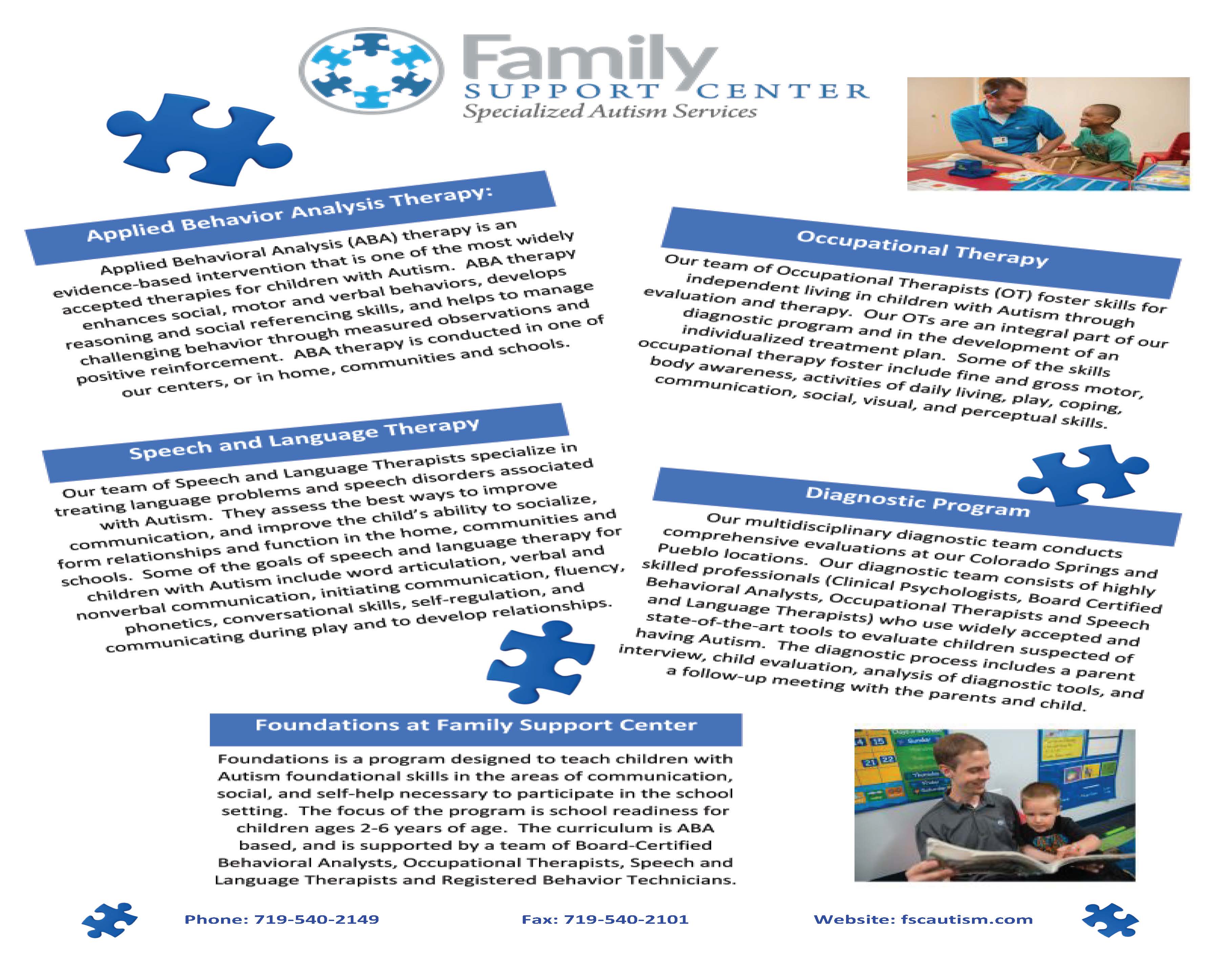 Family Support Center - Specialized Autism Services Review | Welcome to ...