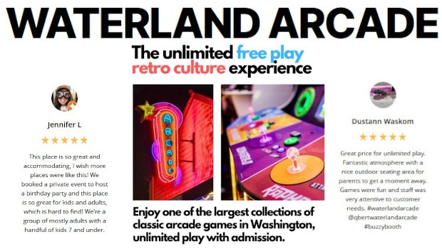 Waterland Arcade Birthday Parties