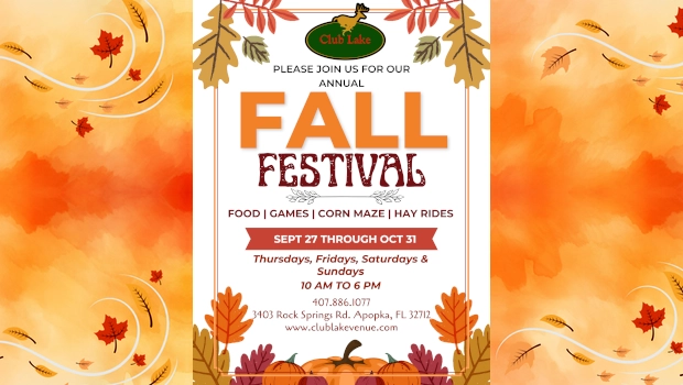 Club Lake Fall Festival Halloween Guide