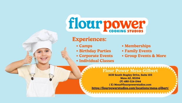 Flour Power Cooking Studios Mesa-Gilbert Summer Camps