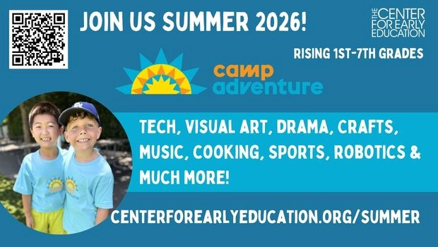 Camp Adventure at The Center for Early Education Summer Camps