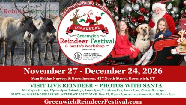 18th Annual Greenwich Reindeer Festival & Santa’s Workshop Education