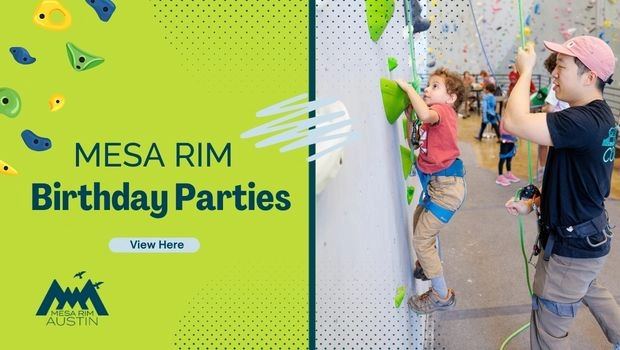Mesa Rim Climbing Center Birthday Parties